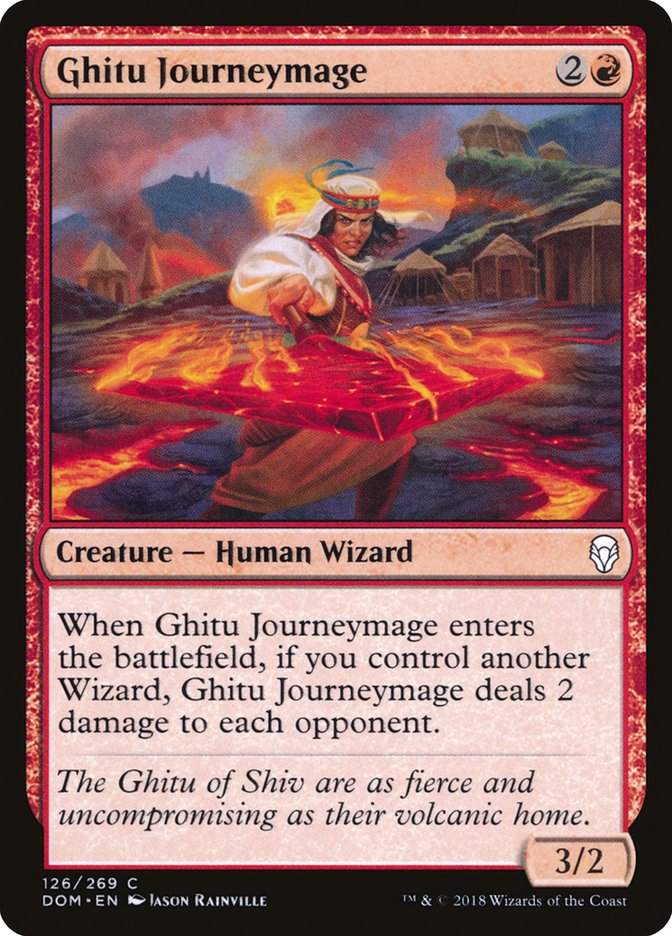 Ghitu Journeymage [Dominaria] | Good Games Morley