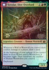 Tovolar, Dire Overlord // Tovolar, the Midnight Scourge [Innistrad: Midnight Hunt Prerelease Promos] | Good Games Morley