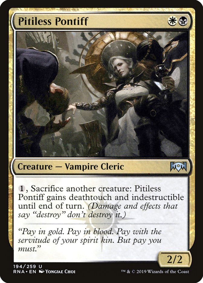 Pitiless Pontiff [Ravnica Allegiance] | Good Games Morley