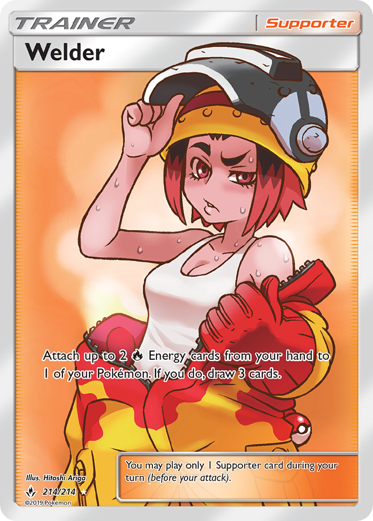 Welder (214/214) [Sun & Moon: Unbroken Bonds] | Good Games Morley
