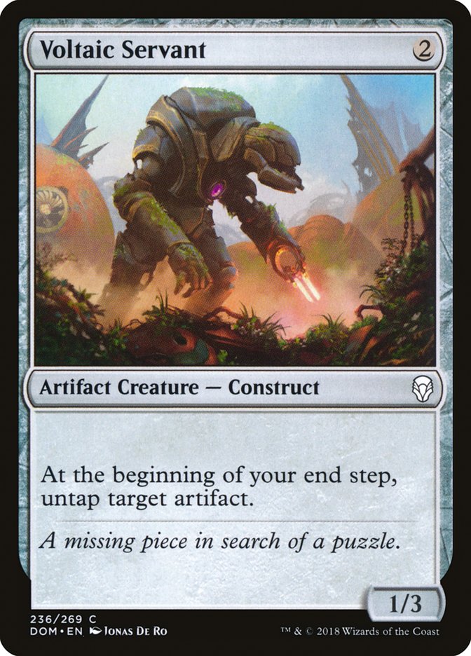 Voltaic Servant [Dominaria] | Good Games Morley