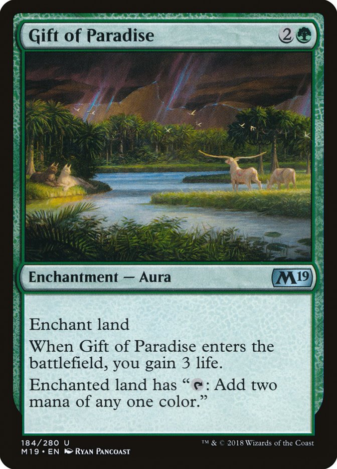 Gift of Paradise [Core Set 2019] | Good Games Morley