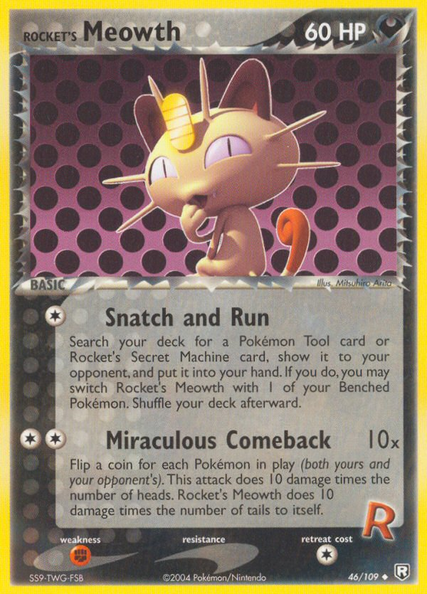 Rocket's Meowth (46/109) [EX: Team Rocket Returns] | Good Games Morley