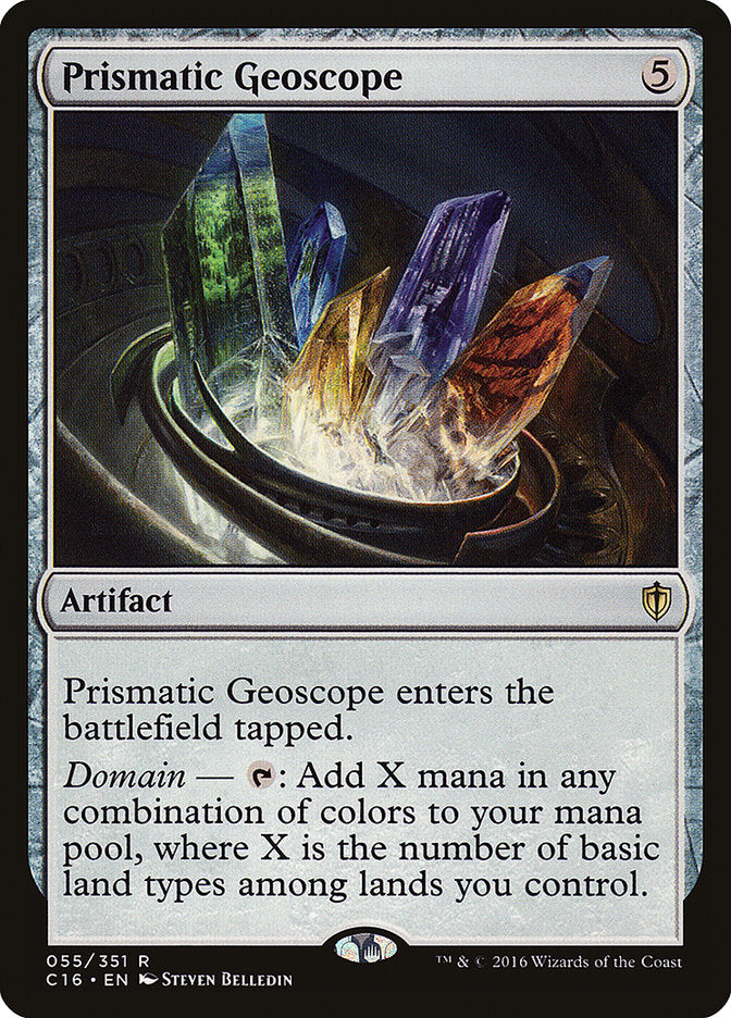 Prismatic Geoscope [Commander 2016] | Good Games Morley