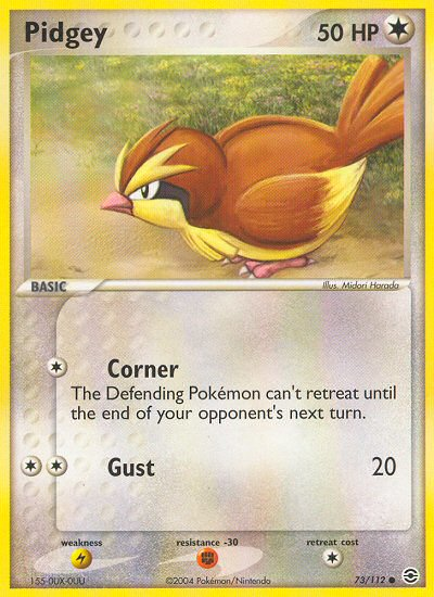 Pidgey (73/112) [EX: FireRed & LeafGreen] | Good Games Morley