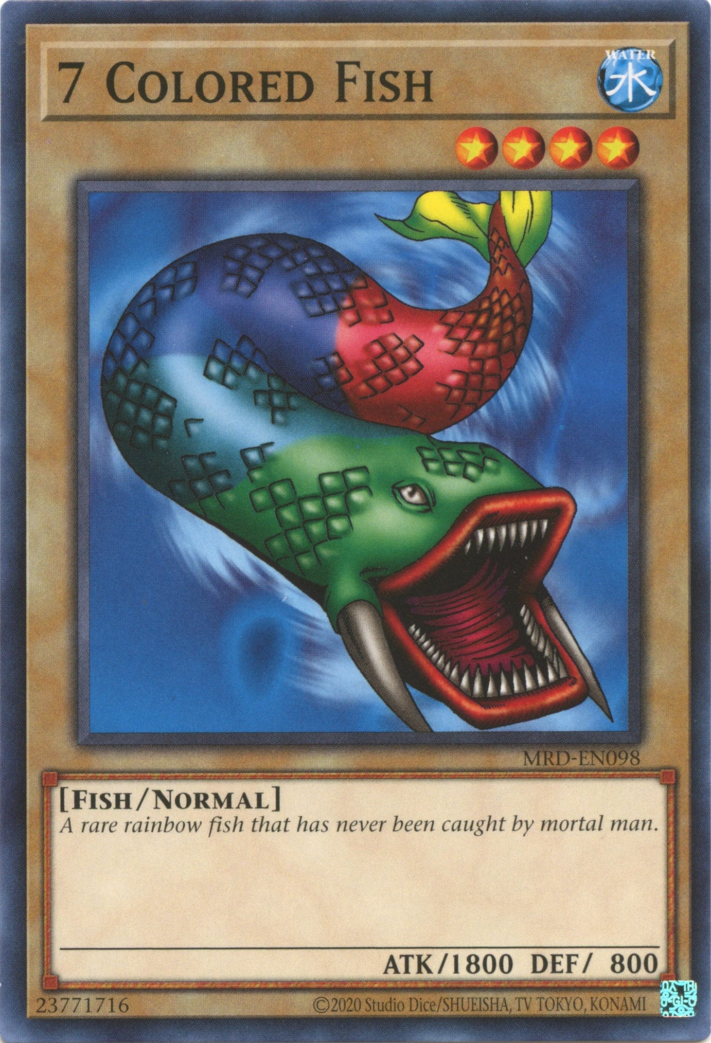 7 Colored Fish (25th Anniversary) [MRD-EN098] Common | Good Games Morley