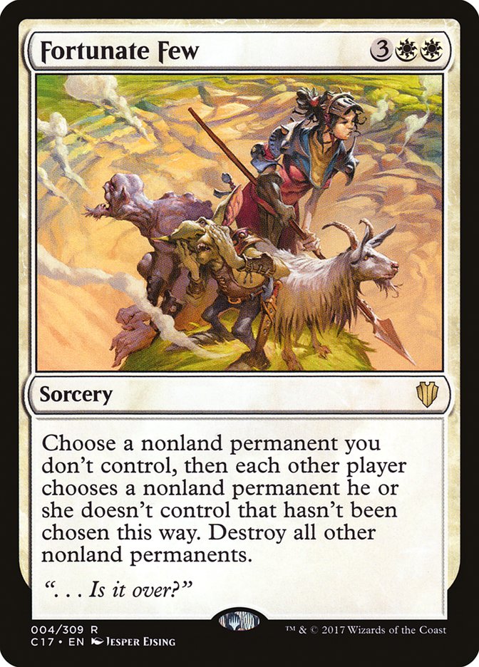 Fortunate Few [Commander 2017] | Good Games Morley