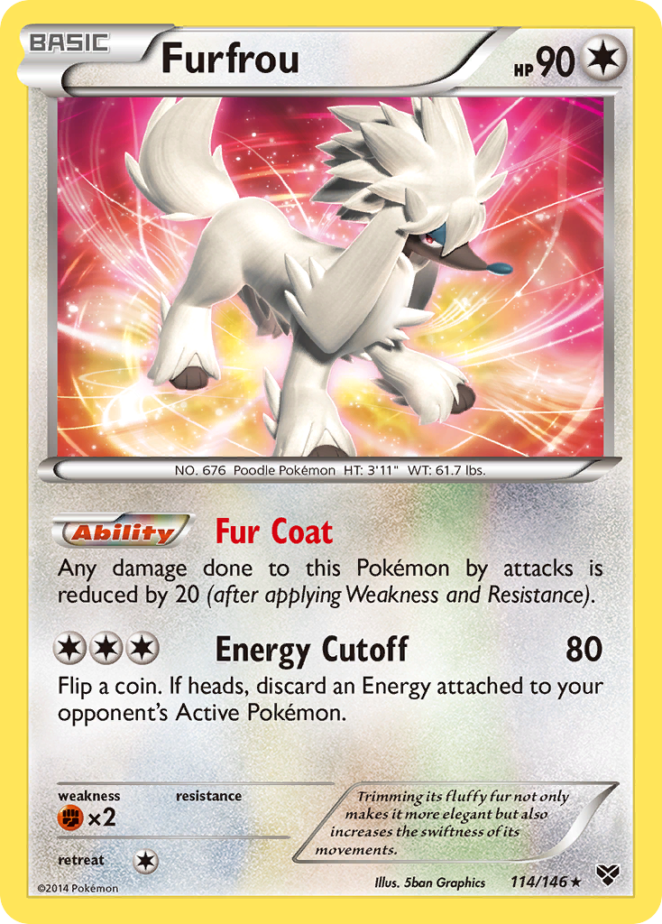Furfrou (114/146) [XY: Base Set] | Good Games Morley