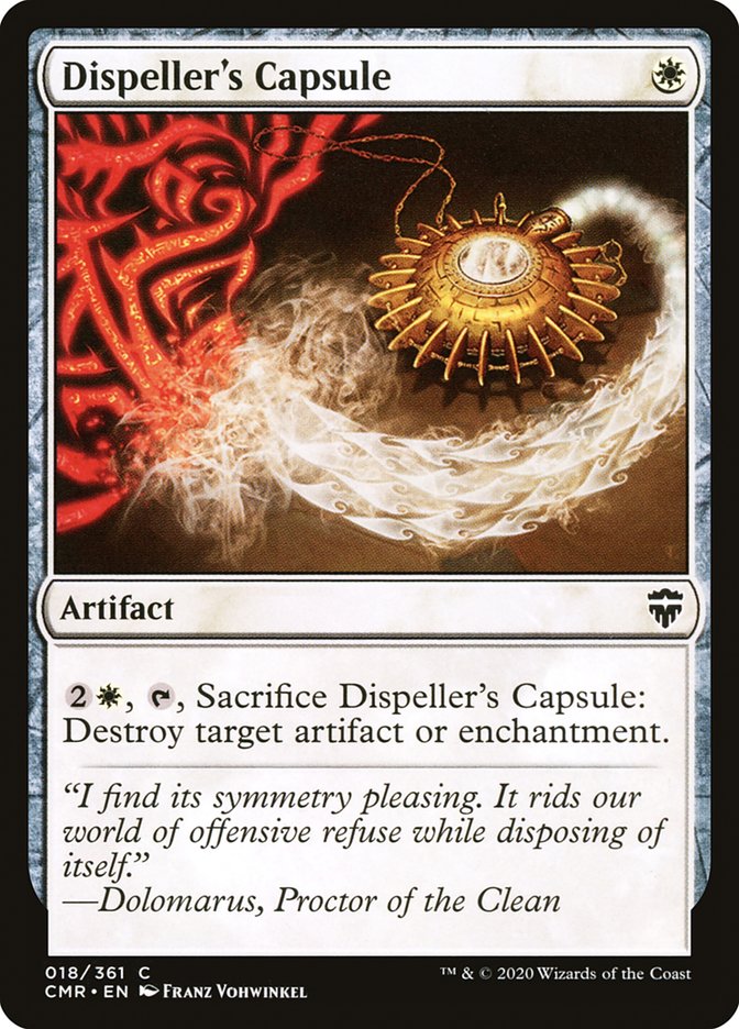 Dispeller's Capsule [Commander Legends] | Good Games Morley