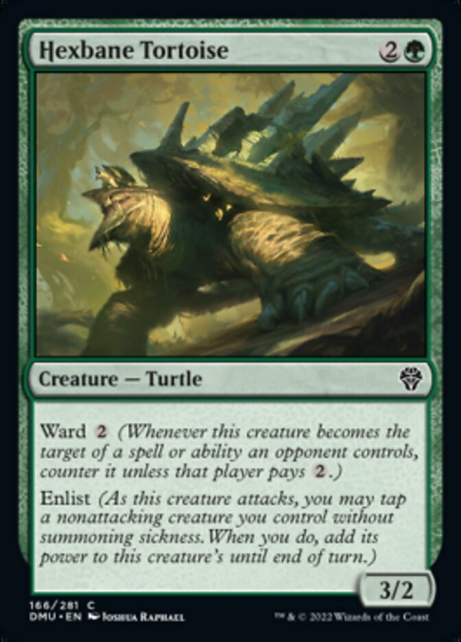 Hexbane Tortoise [Dominaria United] | Good Games Morley