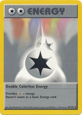 Double Colorless Energy (96/102) [Base Set Shadowless Unlimited] | Good Games Morley