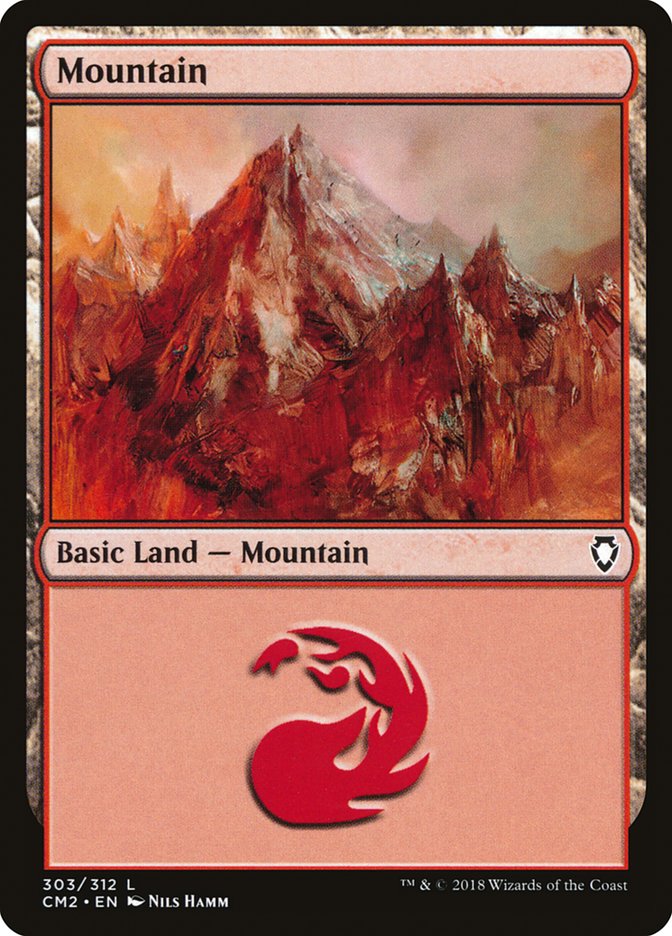 Mountain (303) [Commander Anthology Volume II] | Good Games Morley