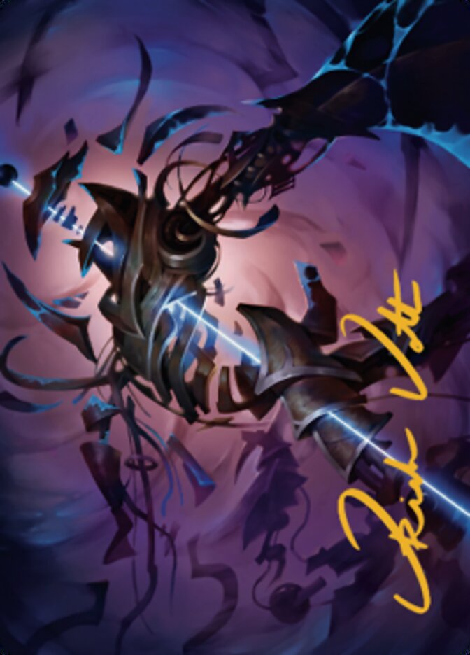 Defabricate Art Card (Gold-Stamped Signature) [The Brothers' War Art Series] | Good Games Morley