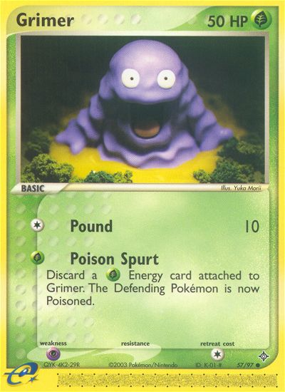 Grimer (57/97) [EX: Dragon] | Good Games Morley