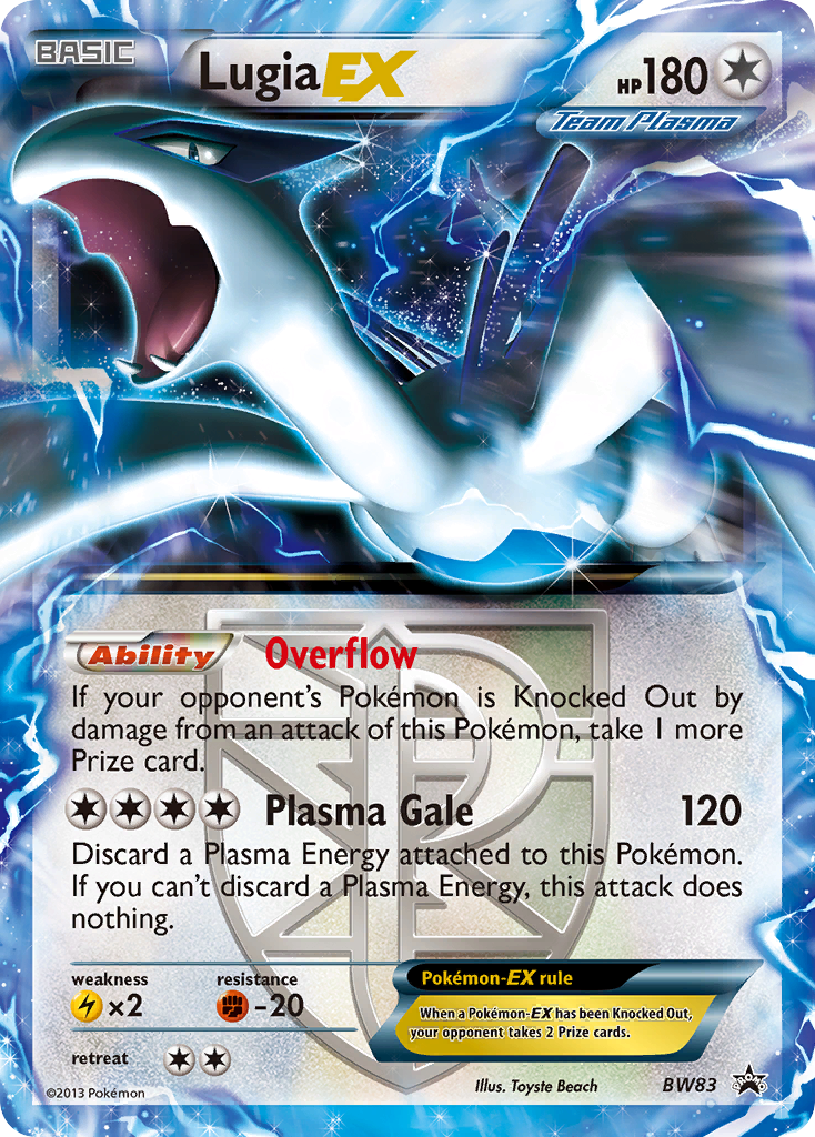Lugia EX (BW83) [Black & White: Black Star Promos] | Good Games Morley