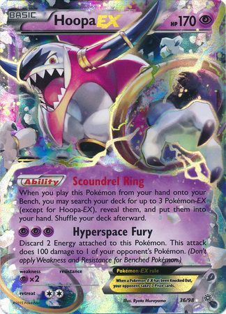 Hoopa EX (36/98) (Jumbo Card) [XY: Ancient Origins] | Good Games Morley