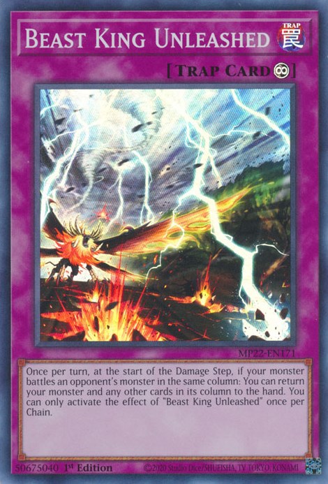 Beast King Unleashed [MP22-EN171] Super Rare | Good Games Morley