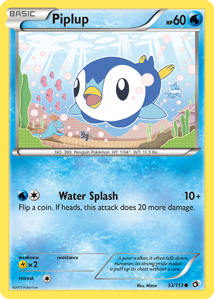 Piplup (33/113) [Black & White: Legendary Treasures] | Good Games Morley