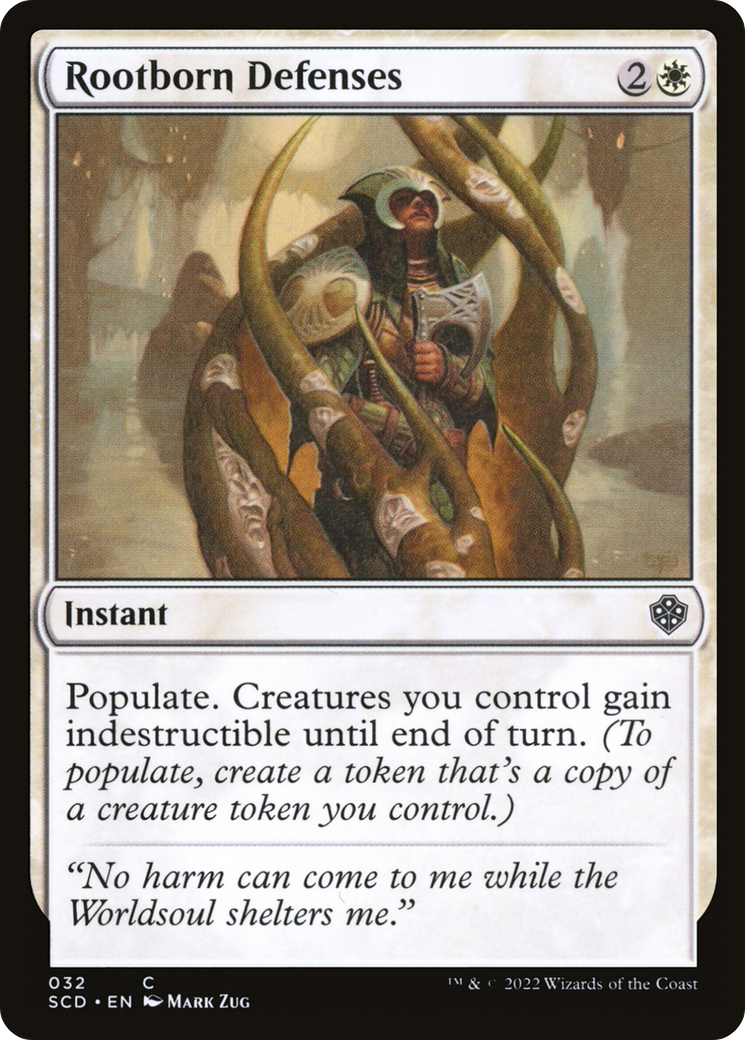 Rootborn Defenses [Starter Commander Decks] | Good Games Morley