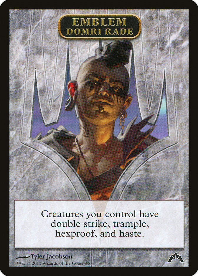 Domri Rade Emblem [Gatecrash Tokens] | Good Games Morley