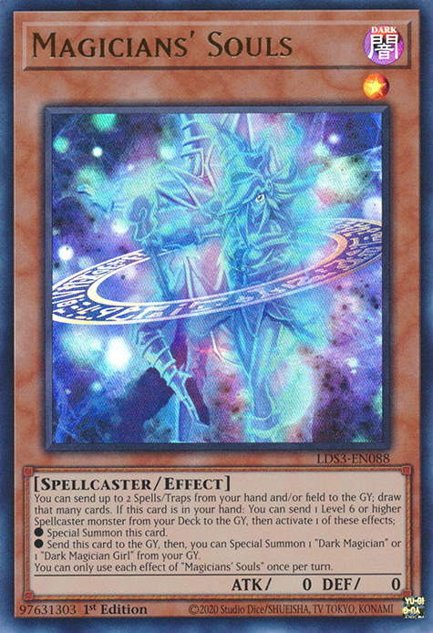 Magicians' Souls [LDS3-EN088] Ultra Rare | Good Games Morley