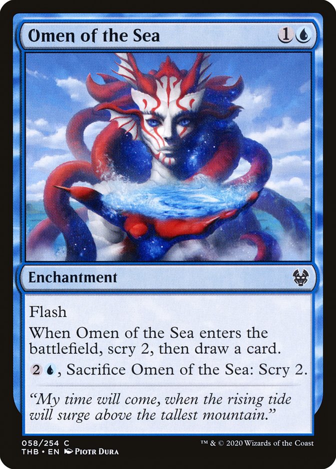 Omen of the Sea [Theros Beyond Death] | Good Games Morley