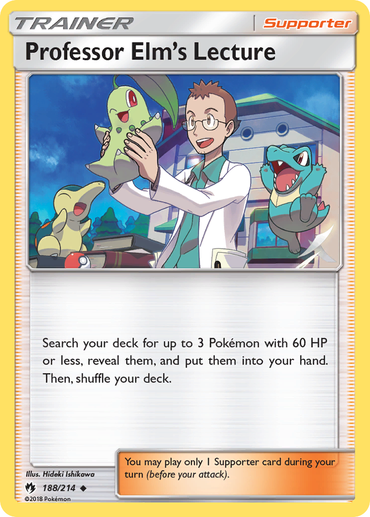 Professor Elm's Lecture (188/214) [Sun & Moon: Lost Thunder] | Good Games Morley