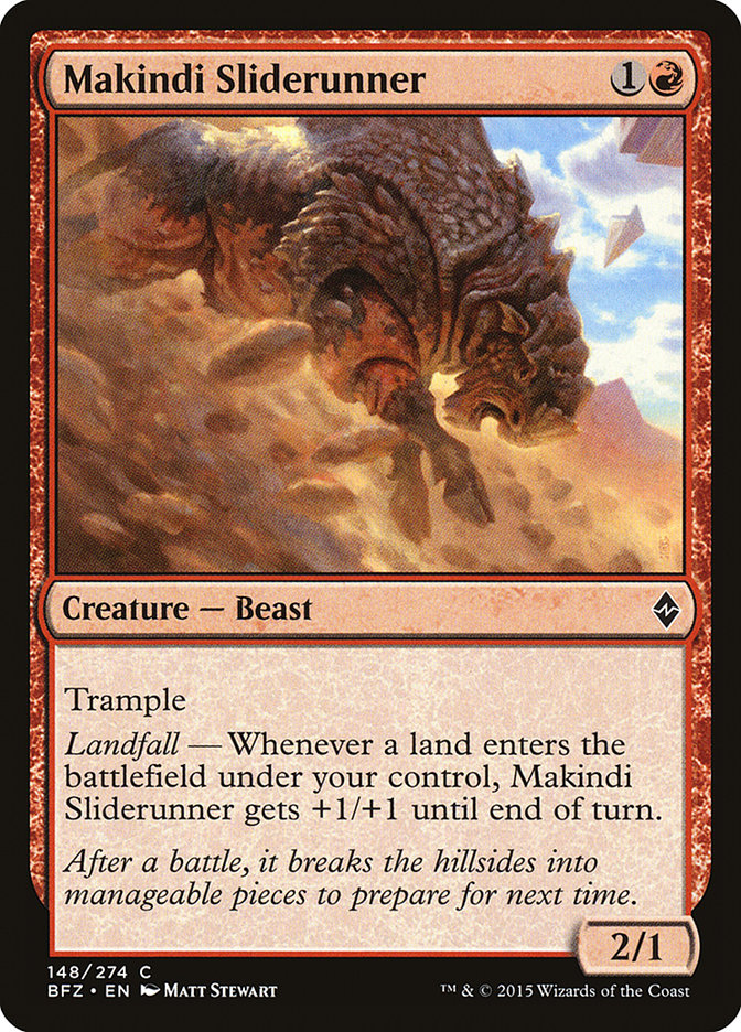 Makindi Sliderunner [Battle for Zendikar] | Good Games Morley