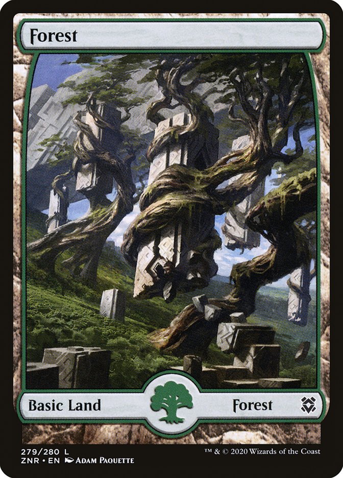 Forest (279) [Zendikar Rising] | Good Games Morley