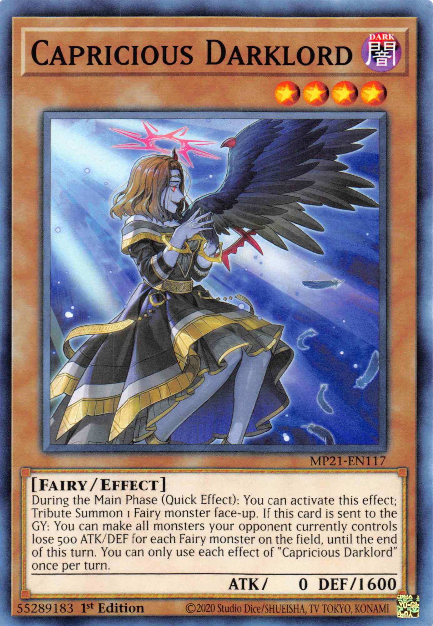 Capricious Darklord [MP21-EN117] Common | Good Games Morley