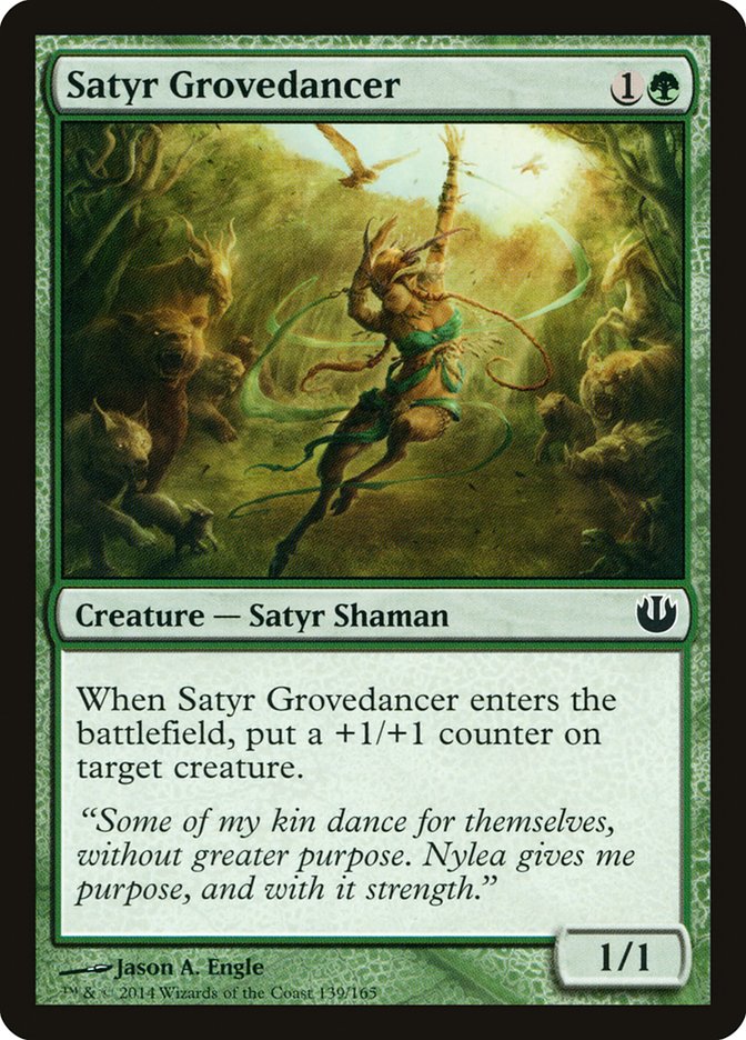 Satyr Grovedancer [Journey into Nyx] | Good Games Morley