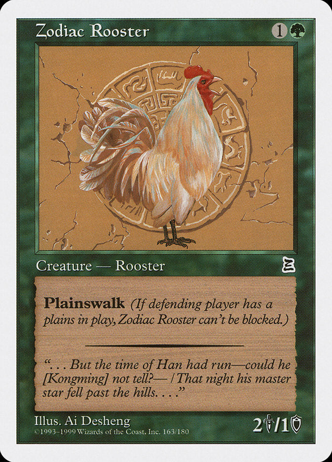 Zodiac Rooster [Portal Three Kingdoms] | Good Games Morley