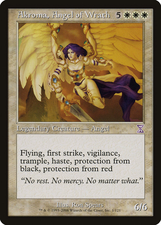 Akroma, Angel of Wrath [Time Spiral Timeshifted] | Good Games Morley