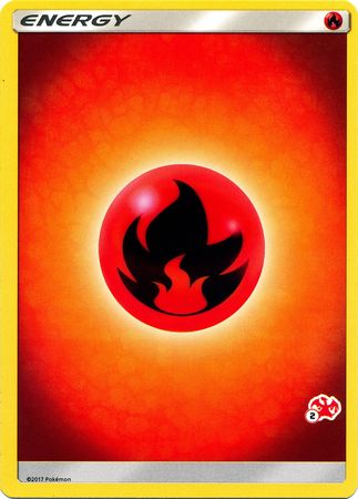 Fire Energy (Charizard Stamp #2) [Battle Academy 2020] | Good Games Morley