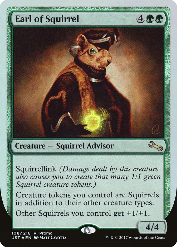 Earl of Squirrel (Draft Weekend) [Unstable Promos] | Good Games Morley