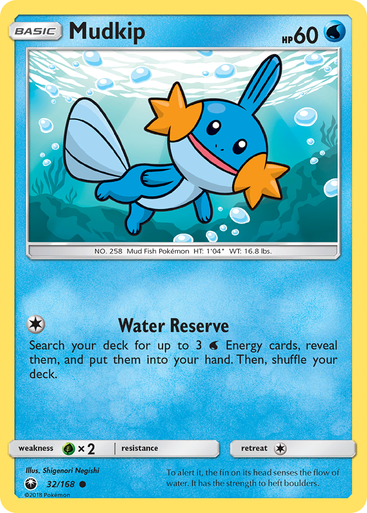 Mudkip (32/168) [Sun & Moon: Celestial Storm] | Good Games Morley