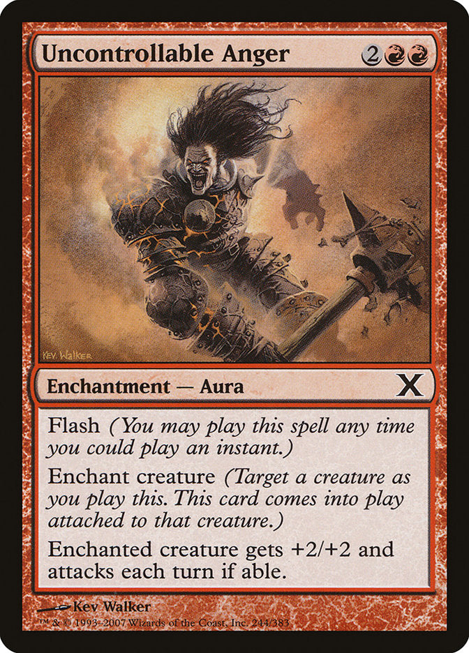 Uncontrollable Anger [Tenth Edition] | Good Games Morley