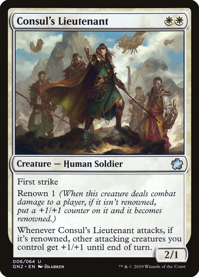 Consul's Lieutenant [Game Night 2019] | Good Games Morley