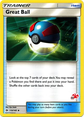 Great Ball (119/149) (Charizard Stamp #55) [Battle Academy 2020] | Good Games Morley