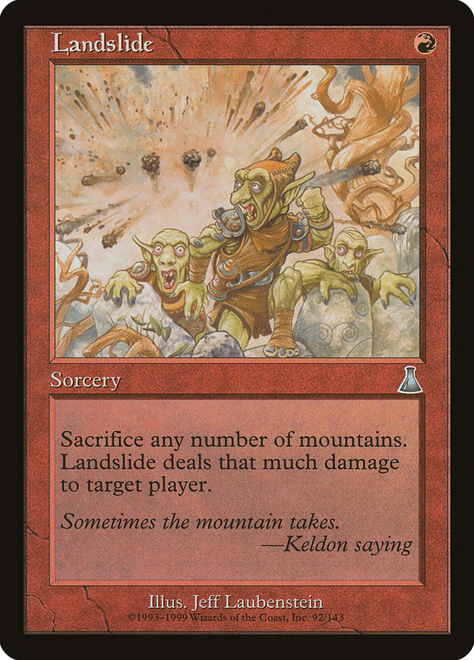 Landslide [Urza's Destiny] | Good Games Morley