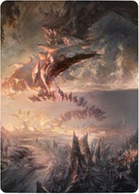 Needleverge Pathway Art Card [Zendikar Rising Art Series] | Good Games Morley