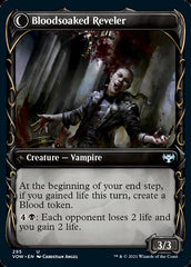 Restless Bloodseeker // Bloodsoaked Reveler (Showcase Fang Frame) [Innistrad: Crimson Vow] | Good Games Morley