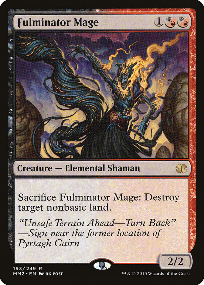 Fulminator Mage [Modern Masters 2015] | Good Games Morley