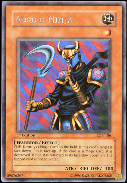 Armed Ninja [LOB-106] Rare | Good Games Morley