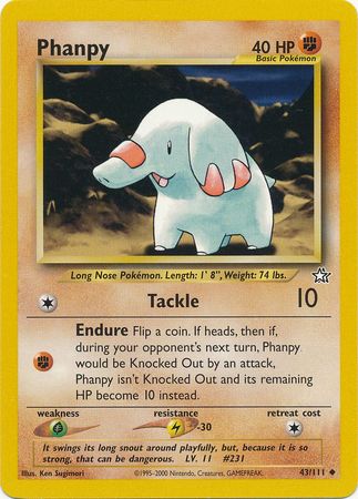 Phanpy (43/111) [Neo Genesis Unlimited] | Good Games Morley