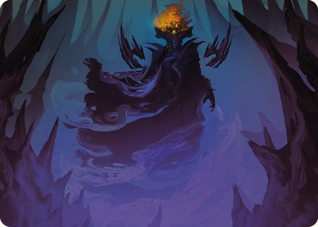 Sauron, the Necromancer Art Card [The Lord of the Rings: Tales of Middle-earth Art Series] | Good Games Morley
