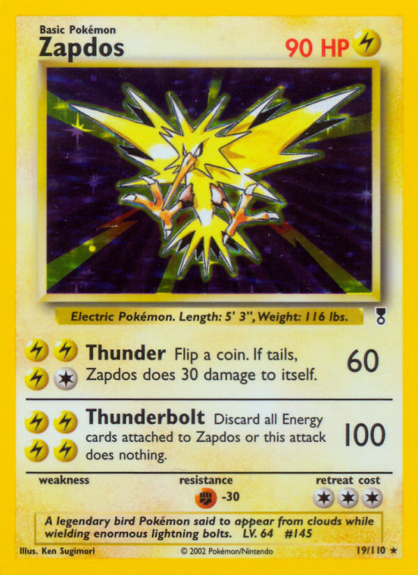 Zapdos (19/110) [Legendary Collection] | Good Games Morley