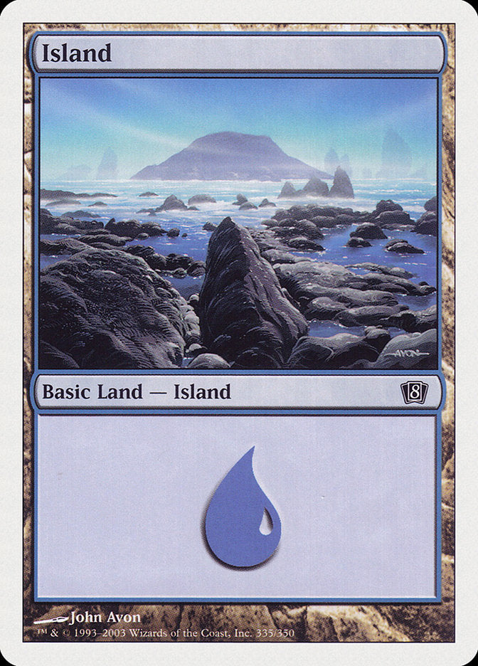 Island (335) [Eighth Edition] | Good Games Morley