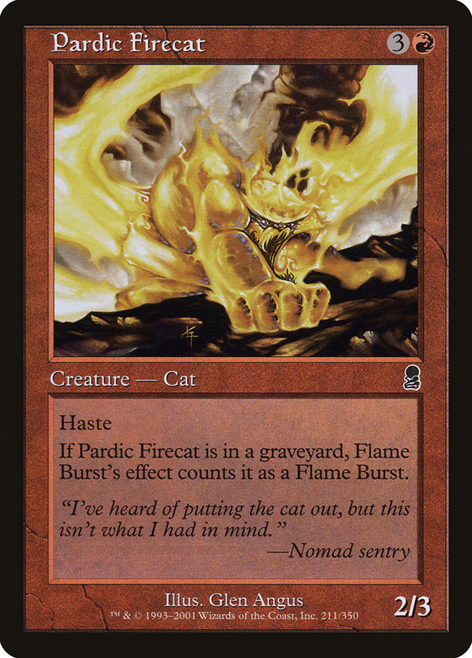 Pardic Firecat [Odyssey] | Good Games Morley