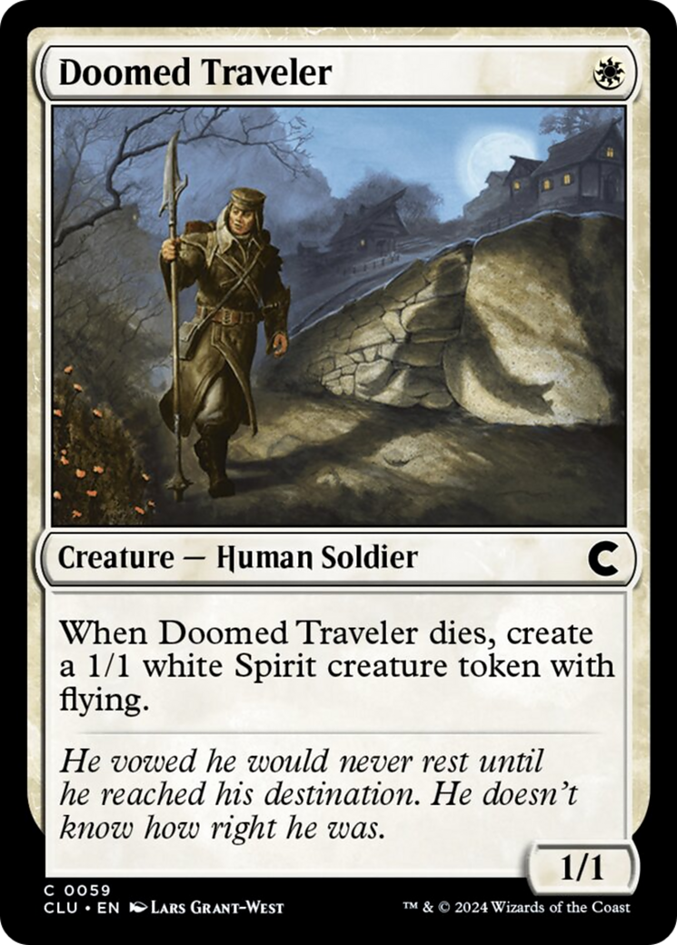 Doomed Traveler [Ravnica: Clue Edition] | Good Games Morley